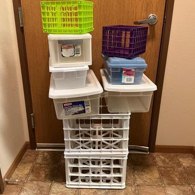 Crates and storage containers