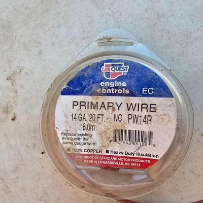 Assorted Electrical Tools & Supplies Bundle – Including work Light, Testers, Wire, Fuses & More