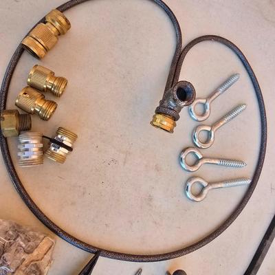 Mixed Lot – Garden Sprinklers, Hose Fittings & Misc Hardware