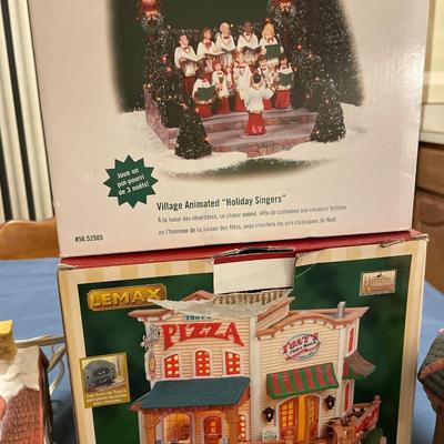 Christmas village decor