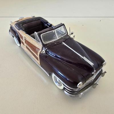 Vintage Chrysler Town & Country Convertible Model Car – Classic Woody Die-Cast
