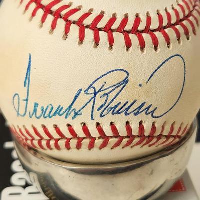 Frank Robinson OMLB Signed Autographed Baseball