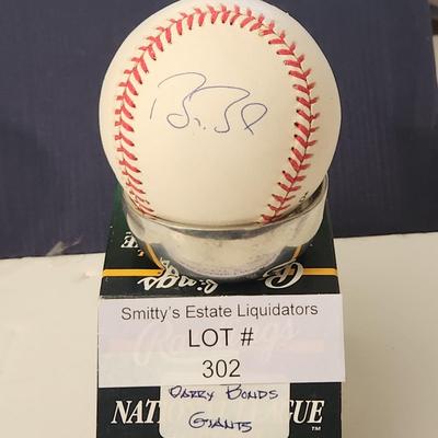 Barry Bonds OLB Signed Autographed Baseball