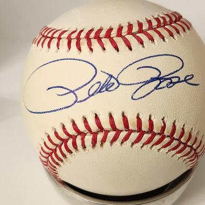 Pete Rose OMLB Signed Autographed Baseball