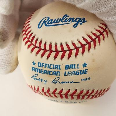 Rafael Palmeiro Orioles OMLB Signed Autographed Baseball