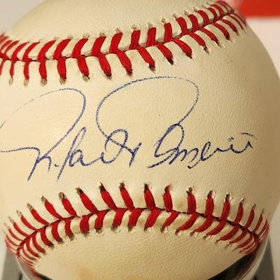 Rafael Palmeiro Orioles OMLB Signed Autographed Baseball