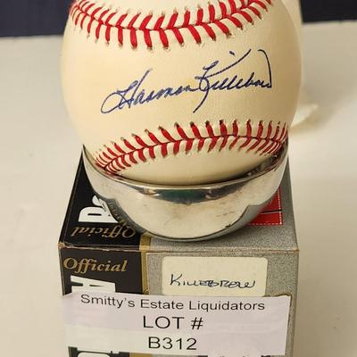 Harmon Killebrew OMLB Signed Autographed Baseball