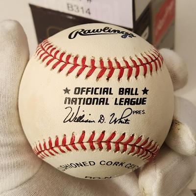 Warren Spahn OMLB Signed Autographed Baseball