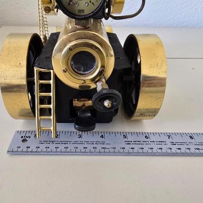 Wilesco Live Steam Engine Tractor – Brass Model D405