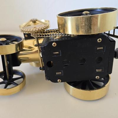 Wilesco Live Steam Engine Tractor – Brass Model D405