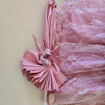 Franklin Heirloom 19" Doll by Maryse Nicole "Lucy Mae" Pretty in Pink porcelain doll