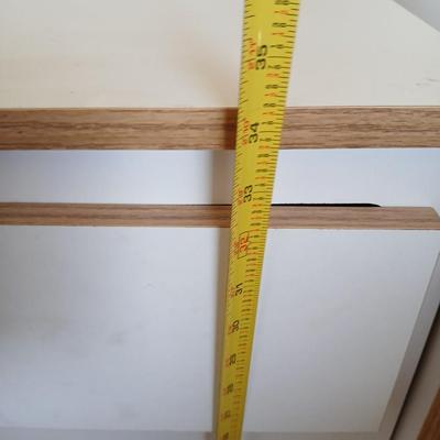 Folding Drop-Leaf cutting table for Sewing / Craft Table on Wheels