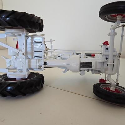 Farmall McCormick Model Tractor – White/Red Collectible Die-Cast