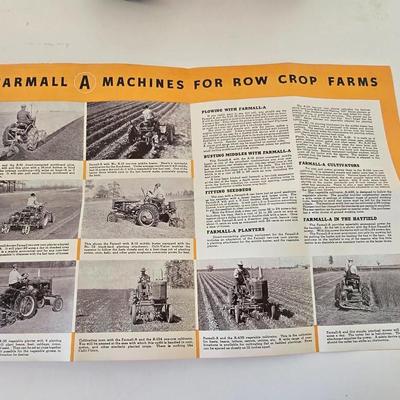 McCormick Farmall Tractor – Red Die-Cast Model