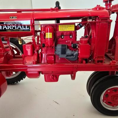 McCormick Farmall Tractor – Red Die-Cast Model