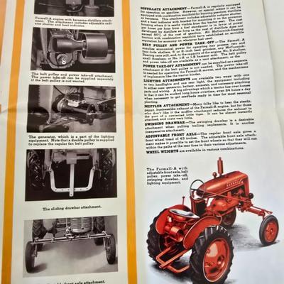 McCormick Farmall Tractor – Red Die-Cast Model