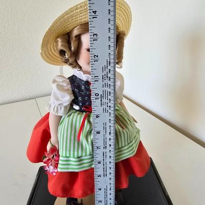 Danbury Mint Shirley Temple Collectible Porcelain Doll