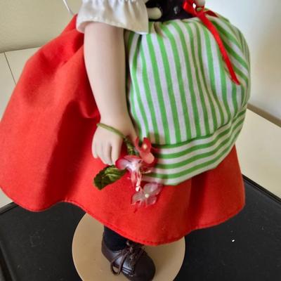 Danbury Mint Shirley Temple Collectible Porcelain Doll