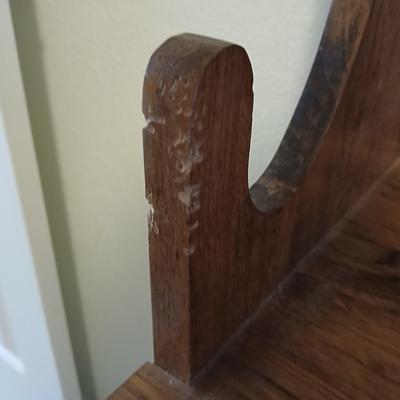 Solid Wood Country Hutch Cabinet