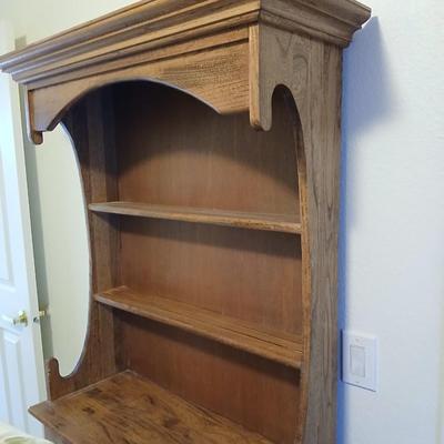 Solid Wood Country Hutch Cabinet