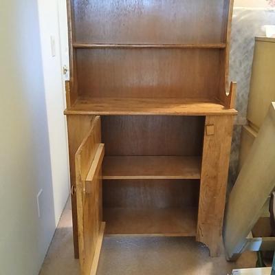 Solid Wood Country Hutch Cabinet