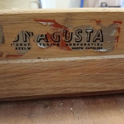 Vintage Art Deco Style Dresser with Mirror – 9 Drawers J.B. Augsta Manufacturing Corporation