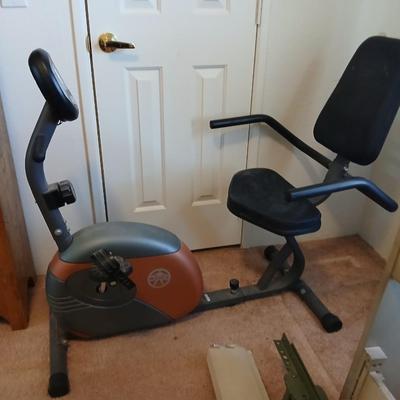 Marcy Recumbent Magnetic Exercise Bike – Adjustable & Comfortable