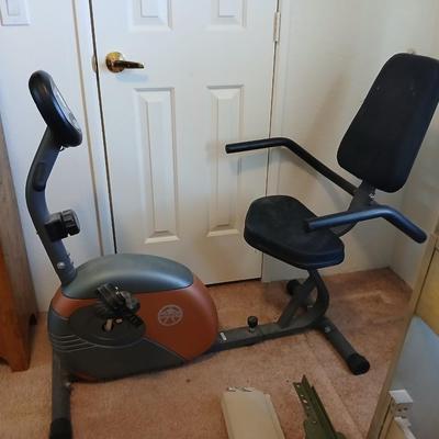 Marcy Recumbent Magnetic Exercise Bike – Adjustable & Comfortable