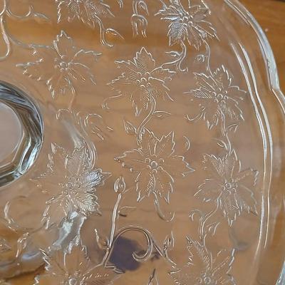 Princess House Fantasia Crystal Cake Stand with Dome – Vintage Elegant Server