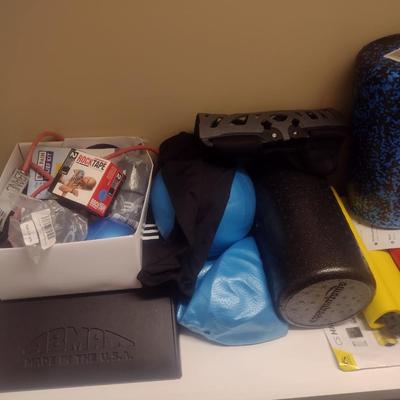Variety of Home Exercise Accessory Equipment