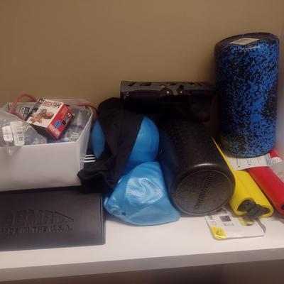 Variety of Home Exercise Accessory Equipment