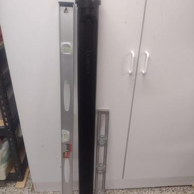Stanley I-Beam 4' Level with Plastic Case and Others
