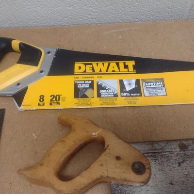 Assortment of Hand Saws Various Uses