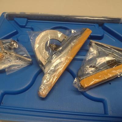 Combination Square Set with Case