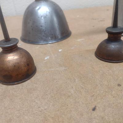 Collection of Oil Cans