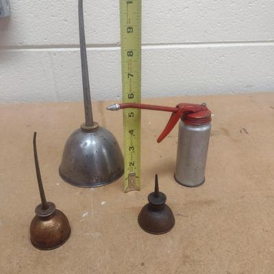 Collection of Oil Cans