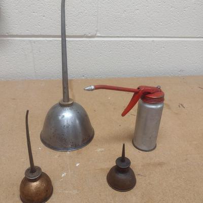 Collection of Oil Cans