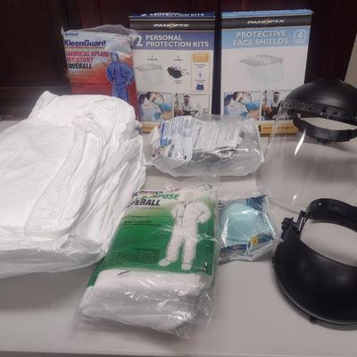 Large Collection of PPE Equipment includes Shields, Protective Kits and More