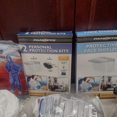 Large Collection of PPE Equipment includes Shields, Protective Kits and More