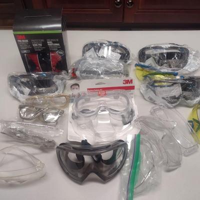 Assortment of Eye Protective Wear