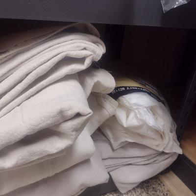 Collection of Painter's Cloth Tarps
