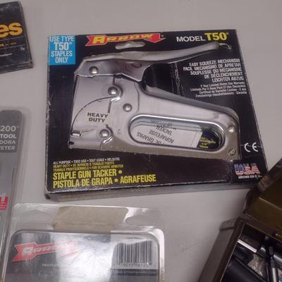 Rivet Tool, Stapler, and Driver Set