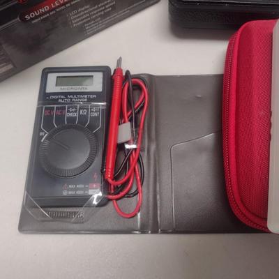 Assortment of Electronic Meters and Monitors Various Uses
