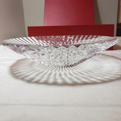 Baccarat Bowl and Vase With Two Waterford Flutes (L-KD)