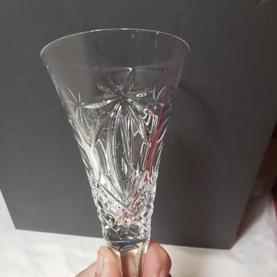 Baccarat Bowl and Vase With Two Waterford Flutes (L-KD)