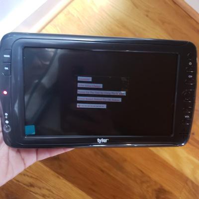 8 5" Panasonic DVD Player, 7" Tyler LCD TV & Curtis Computer Tools (L-KD)