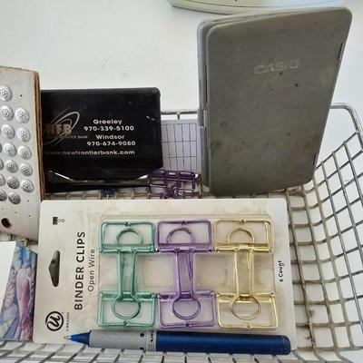 Office Essentials Lot – HP Monitor, Calculator, Brother Label Maker, and More