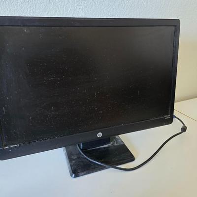 Office Essentials Lot – HP Monitor, Calculator, Brother Label Maker, and More