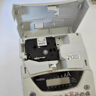 Office Essentials Lot – HP Monitor, Calculator, Brother Label Maker, and More