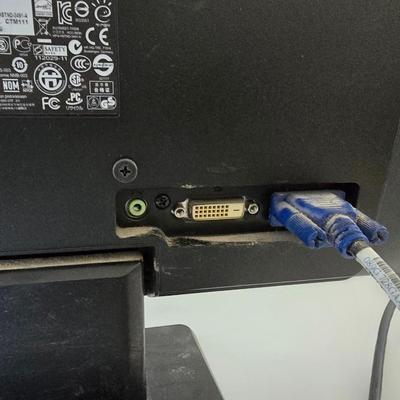 Office Essentials Lot – HP Monitor, Calculator, Brother Label Maker, and More